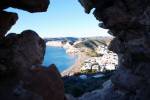 Vista del pueblo de Agua Amarga.