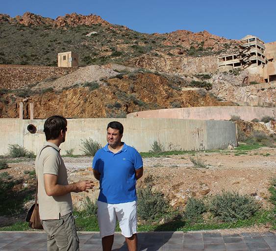 Ante el Patrimonio Industrial Minas de oro Rodalquilar Moises Palmero y Pablo RivasPN Cabo d eGata Níjar 