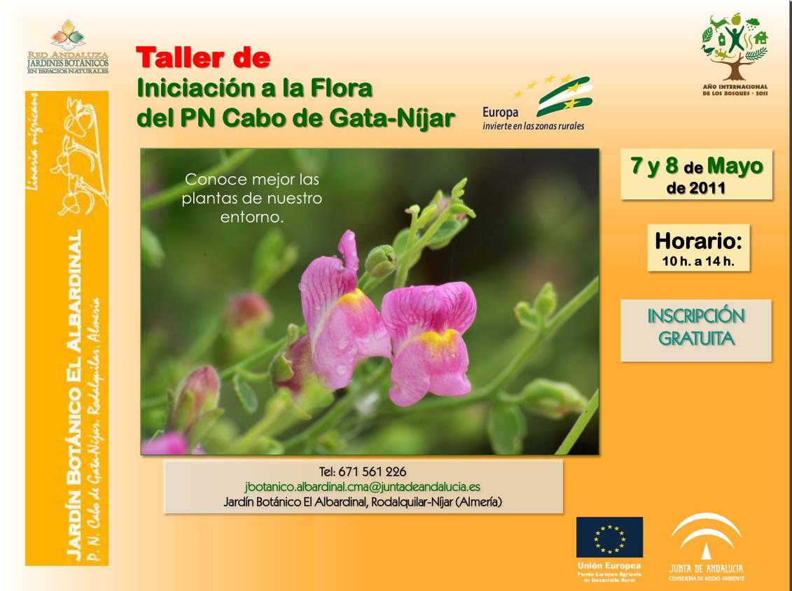 Taller Flora Parque Natural Cabo de Gata