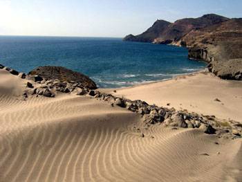 Playa parque natural cabo de gata