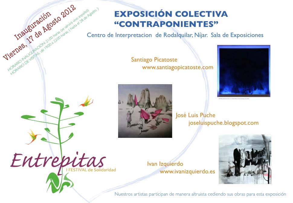 ENTREPITAS EXPOSICION CONTRAPONIENTES RODALQUILAR CABO DE GATA