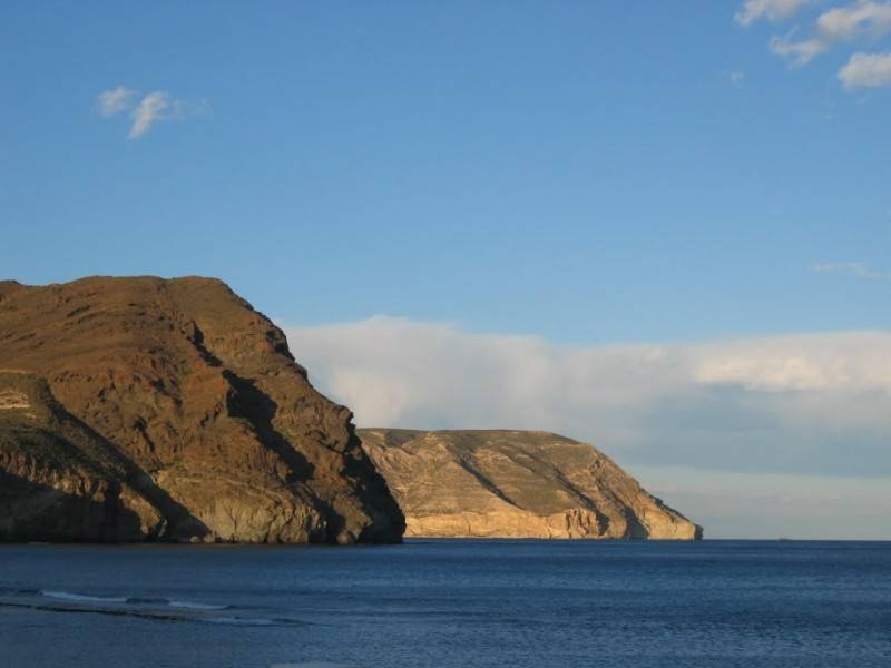 El Cerro Negro  Las Negras Cabo de Gata