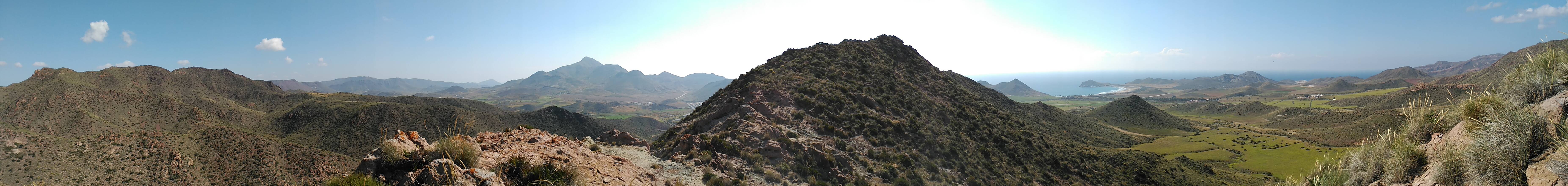 Cumbreando Sierra de Gata - Fotografía Santiago Domenech - Parque Natural Cabo de Gata Níjar