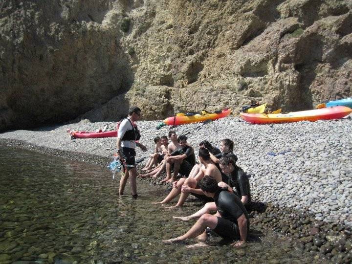 kayak calahiguera cabo de gata