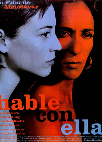 cartel de la pelicula hable con ella 2002