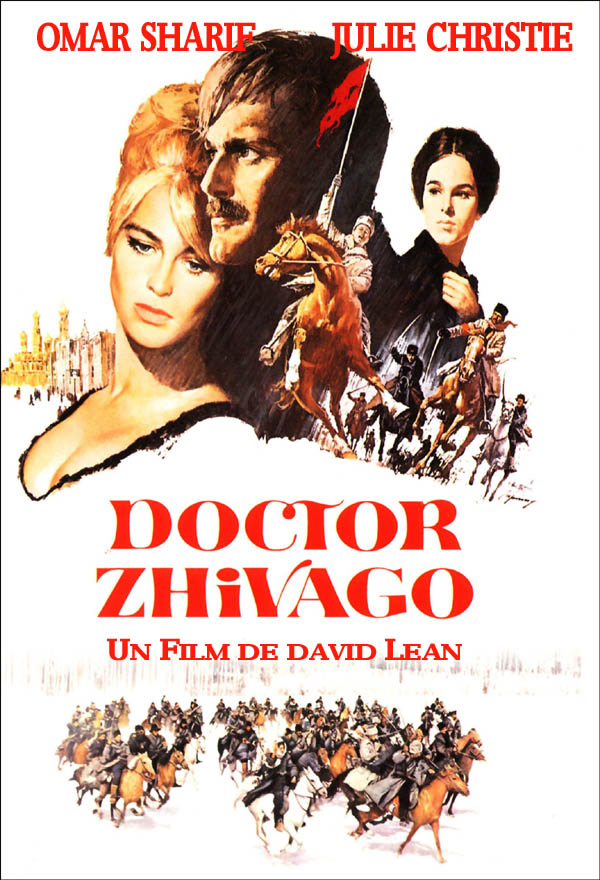 cartel de la pelicula doctor zhivago 1965