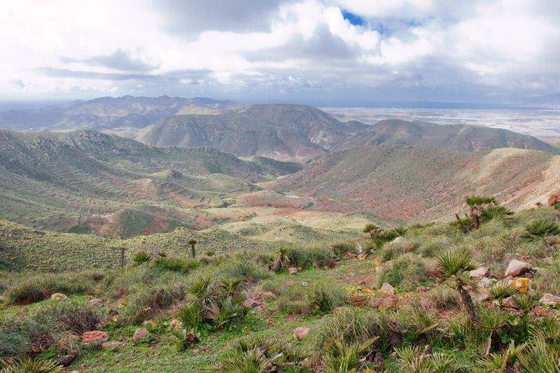 la majada redonda en las presillas del parque natural de cabo de gata nijar