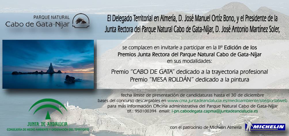 Premio Pintura Mesa Roldán PN Cabo de Gata Nijar