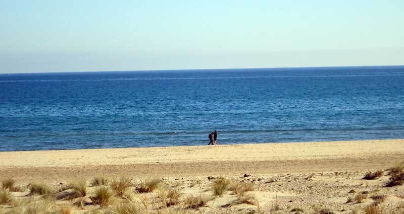 Playa de Los Genoveses. Parque Natural de Cabo de Gata