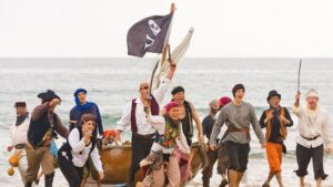 Desembarco Piratas Fiestas de San Jose Cabo de Gata Almería