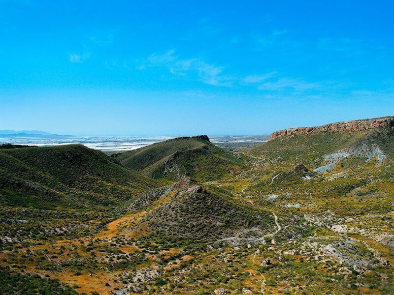 Hoyazo de Níjar Volcán de La Granatilla Senderismo y Minerales