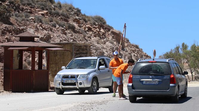 Acceso a Genovesa y Cala Carbón