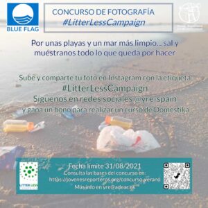 concurso fotografia blue flag liteerLess cabo de gata