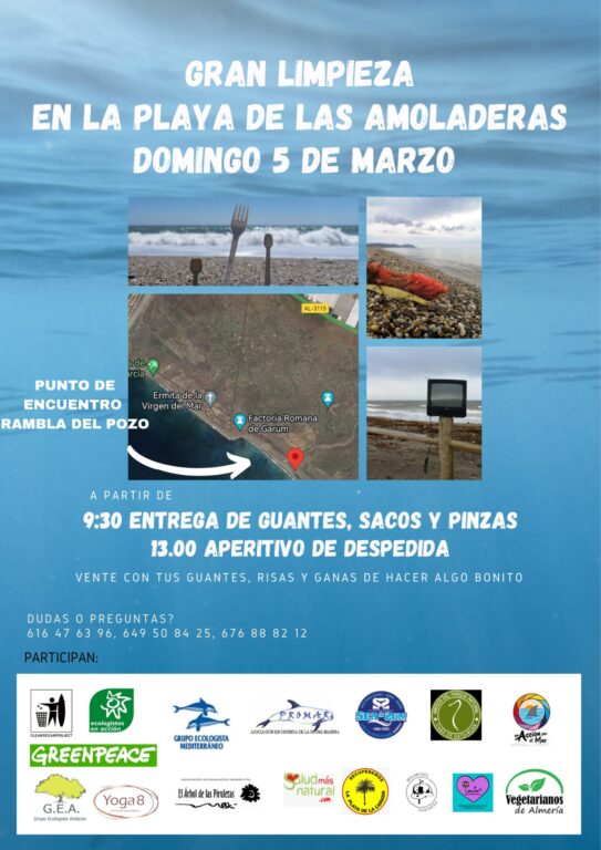 cartel Rambla5 marzo 2023 cleanocean proyect