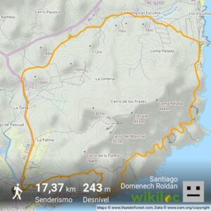 ruta wikiloc san jose a alos escullos pozo de los frailes san jose